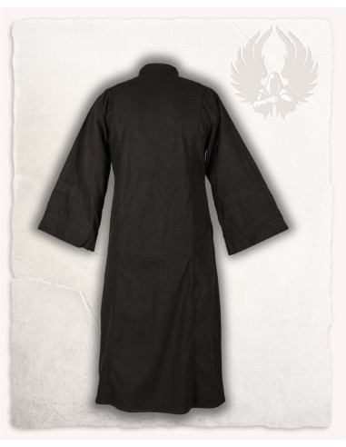 Veste Oberon per maghi e chierici in cotone - nero