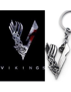 Portachiavi serie Vikings non ufficiale (4,5 cm.)