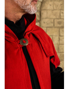 Cappotto pellegrini e maghi modello Abraxas (cotone rosso) 2