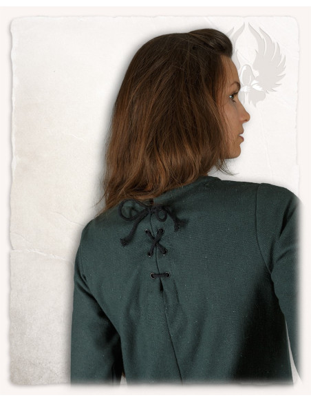 Tunica medievale verde modello Alina,...