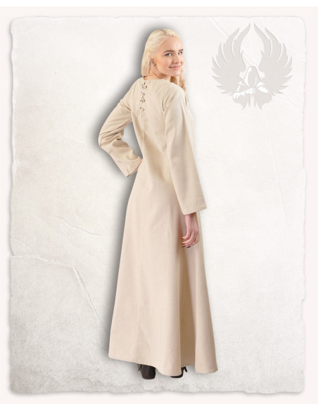Tunica medievale crema modello Alina,...