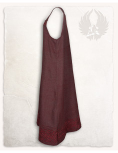 Grembiule vichingo modello Alva Fishbone, bordeaux 2