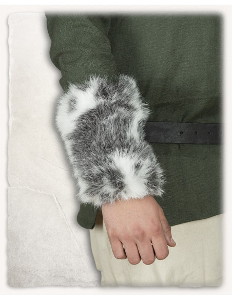 Bracciali in pelliccia di coniglio...