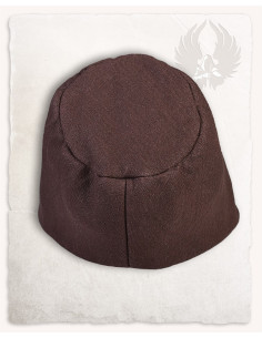 Cuffietta da donna modello Blanche - colore marrone 2