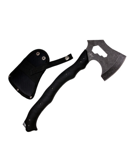 Terza ascia tattica con lama con...