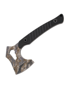 Terza ascia tattica Camouflage, con fodero