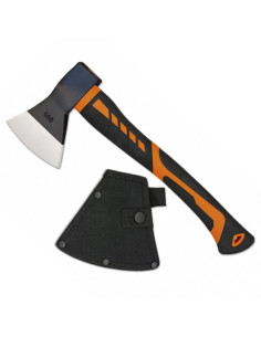 Albainox Ascia tattica arancione manico in ABS (43 cm.)