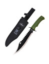 Bushcraft Third Tactical Knife manico in ABS (43,5 cm.)