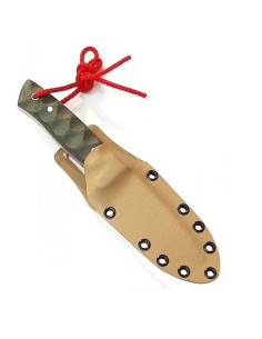 Coltello sportivo Muela Kodiak, micarta verde e fodero Kydex 2