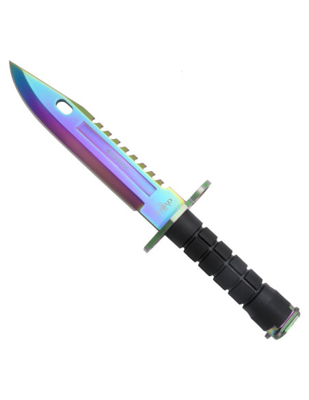 Terzo coltello tattico Mercenary Rainbow