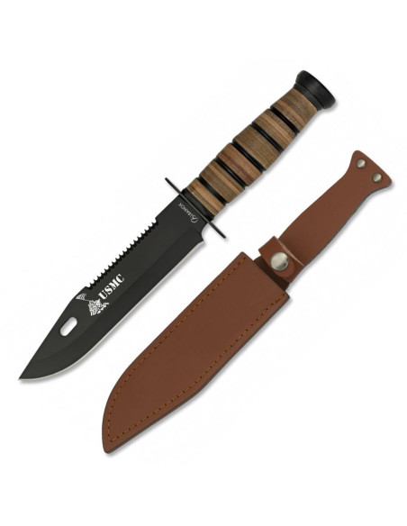 Coltello USMC Albainox con fodero in...