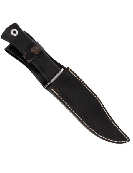 coltello tattico con manico in gomma