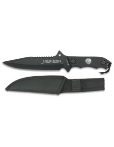 Coltello tattico Black Horizon con bussola