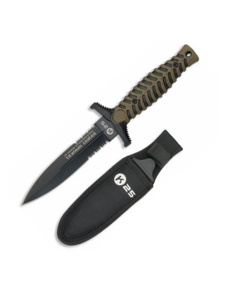 Coltello K25 con bagno in titanio (24...