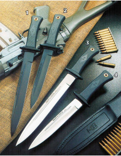 Coltello scorpione manico in gomma