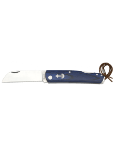 Coltello tascabile da marinaio blu con lucchetto
