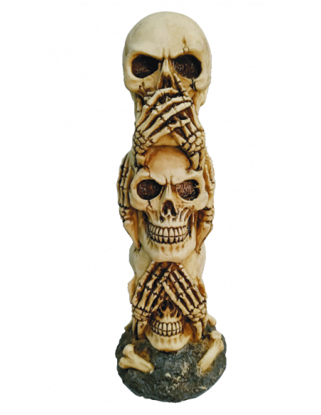 Metti 3 teschi, non vedo, non sento,...