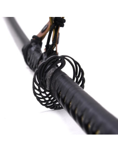 Katana ornamentale tsuba ad ala con fodero 2