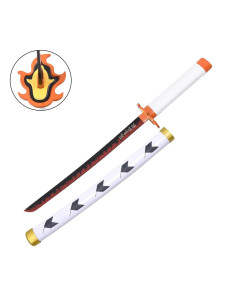 Tanto miniatura decorativa Rengoku Kyoujurou, Demon Slayer (43 cm.)