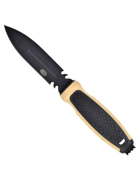 Coltello da sub SCK nero-marrone (24...