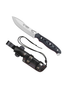 Coltello Cudeman Ness Wolf in micarta nera 2