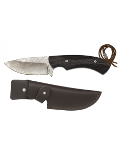 Coltello Albainox decorato con fodero (22,3 cm.)