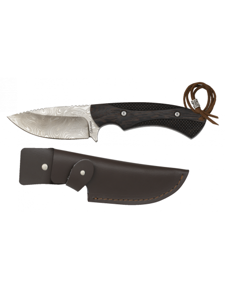 Coltello Albainox decorato con fodero... Coltello Albainox decorato con fodero...