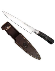 Coltello da caccia Gaucho, corna di cervo