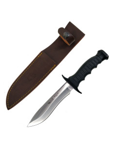 Coltello tattico con impugnatura in gomma