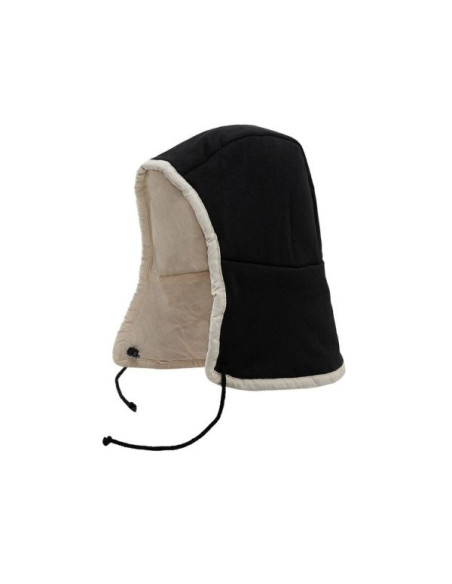 Crêpe medievale con lacci - nero