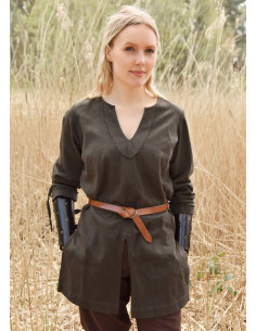 Tunica da donna Ylva Viking - verde oliva
