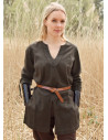 Tunica da donna Ylva Viking - verde oliva