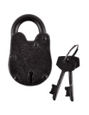 Lucchetto medievale con chiavi. Ricreazioni, LARP o Escape Room
