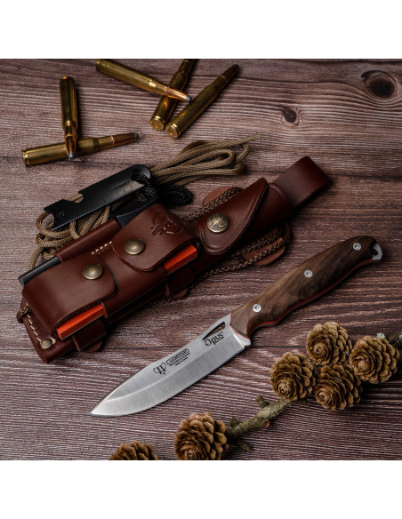 Coltello Cudeman Ness Wolf in noce,...