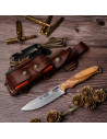 Coltello oliva Cudeman Ness Wolf, COMPLETO
