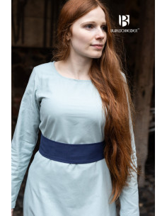 Cintura medievale regolabile Sieglinde, blu