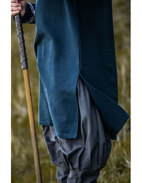 Tunica vichinga Snorri con ricamo a...