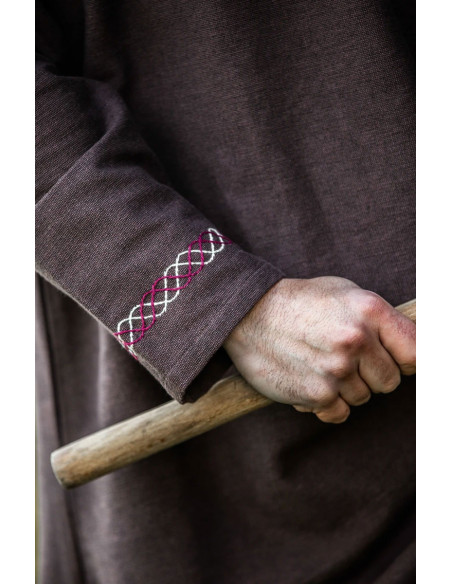 Tunica vichinga con ricamo Freki,...