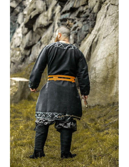 Tunica vichinga decorata Erik nera