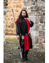 Scacchiera Tunica Medievale, colore nero-rosso