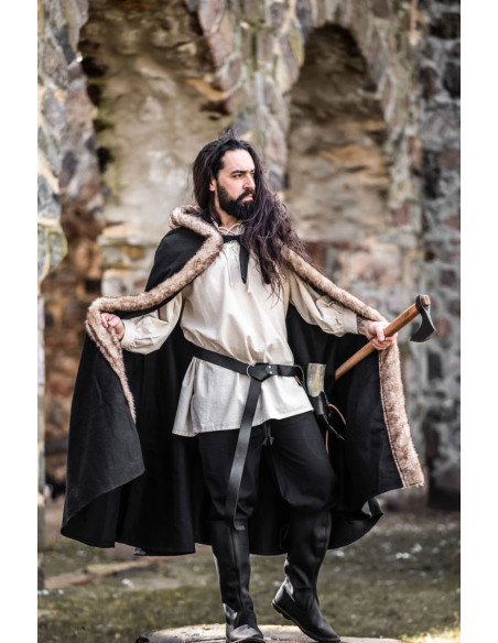 Mantello vichingo modello Fjell con...
