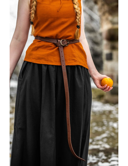 Cintura lunga Celta in pelle modello...