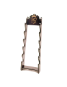 Espositore da parete per 6 pistole o katane (76x25 cm.)