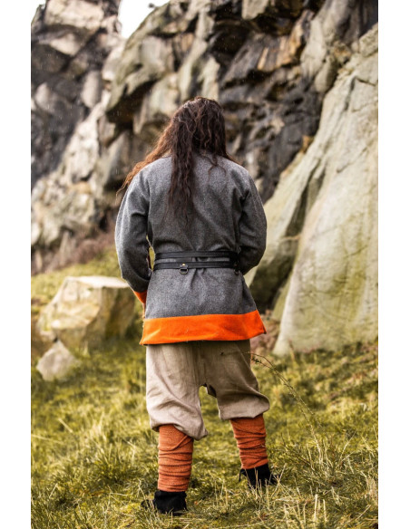 Cintura Axel Viking Double in pelle,...