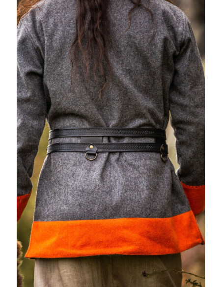 Cintura Axel Viking Double in pelle,...