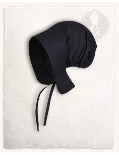 Cuffia da cameriera modello Greta, colore nero