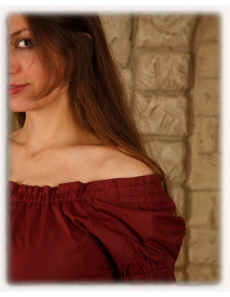 Camicetta medievale in cotone leggero...