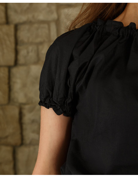 Camicetta medievale in cotone leggero...