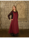 Abito medievale lady Juliana, colore bordeaux