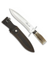 Coltello da asta da caccia da caccia, corna di cervo
